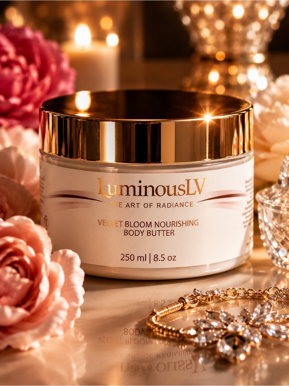 LuminousLV Velvet Bloom Nourishing Body Butter
